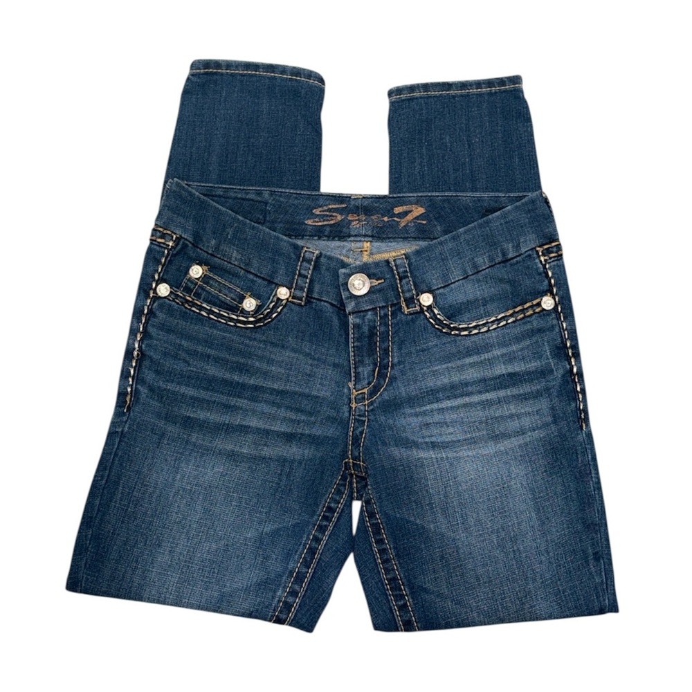 Seven7 Bling Skinny Jeans Size 6